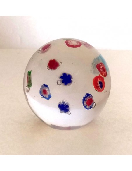 Fermacarte-sferico-in-vetro-con-decoro-interno-murrine-colorate-2