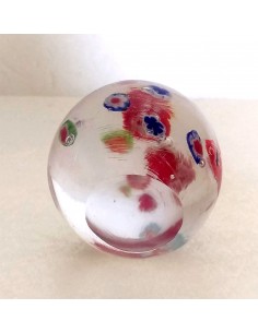 Fermacarte-sferico-in-vetro-con-decoro-interno-murrine-colorate