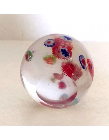 Fermacarte-sferico-in-vetro-con-decoro-interno-murrine-colorate